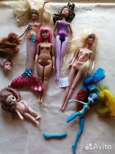 Куклы в, ассортименте, два лота