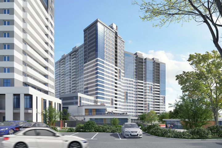 1-к. квартира, 30,6 м², 9/23 эт.