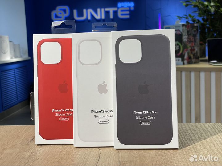 Чехол Silicone Case MagSafe iPhone 12 Pro Max