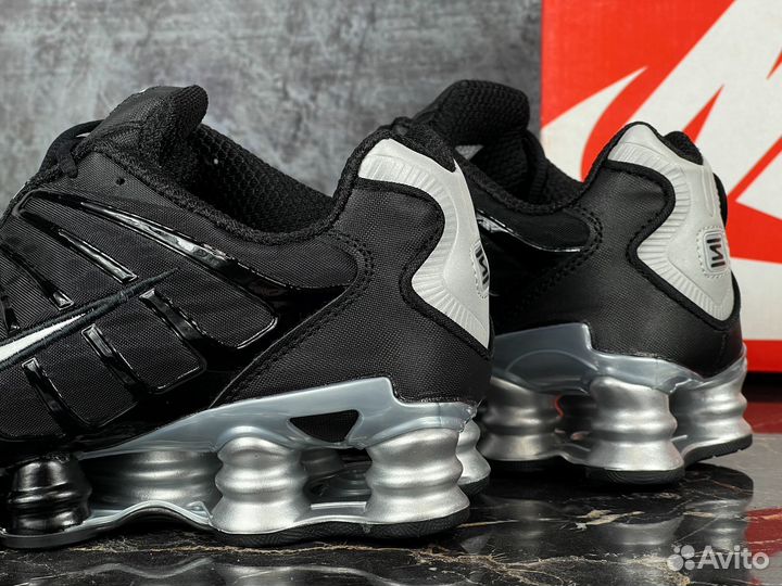 Nike Shox TL Silver Black