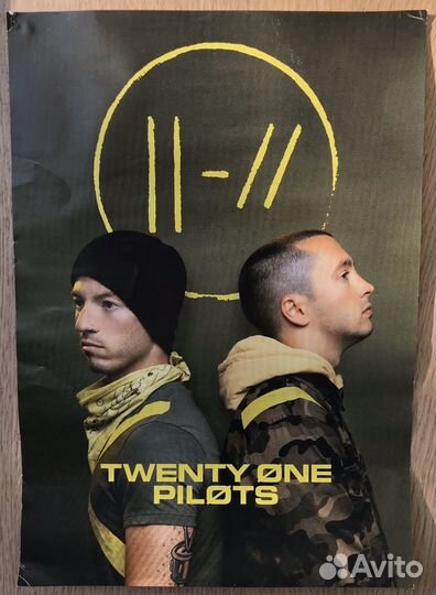 Официальный плакат twenty one pilots