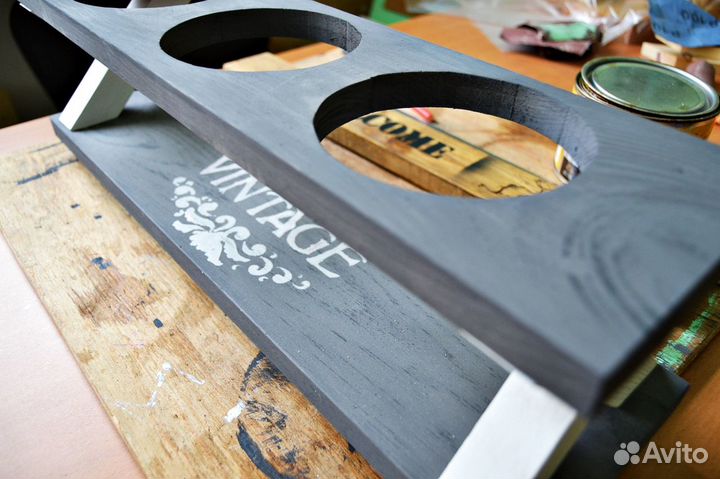 Деревянные кашпо