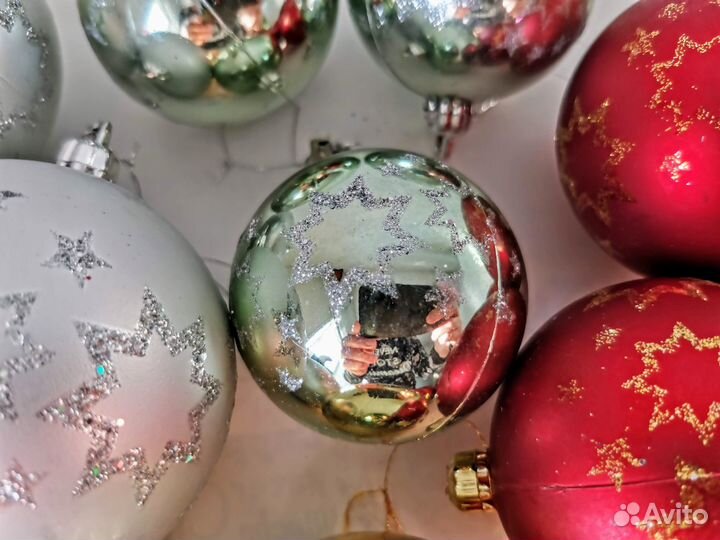 Ёлочные шары новогодние Набор 26 штук, за все