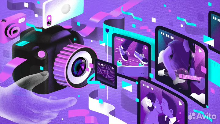 Креативный видеомонтаж, анимации