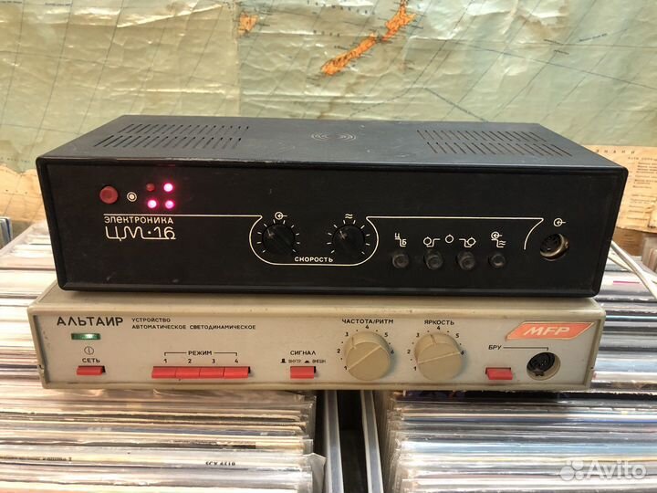 Цветомузыка - Альтаир и Электроника цм-16