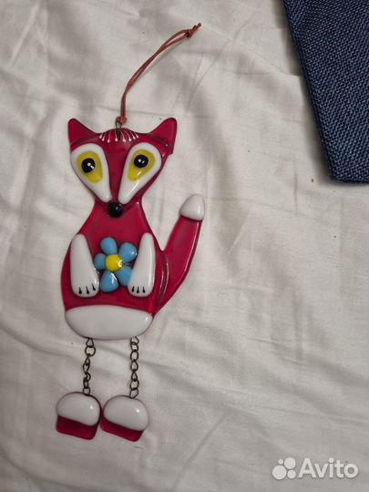 Витражные подвески из стекла