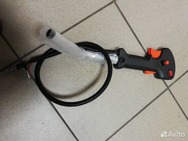 Ручка газа для бензокосы в сборе