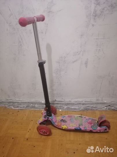 Самокат детский бу для девочек