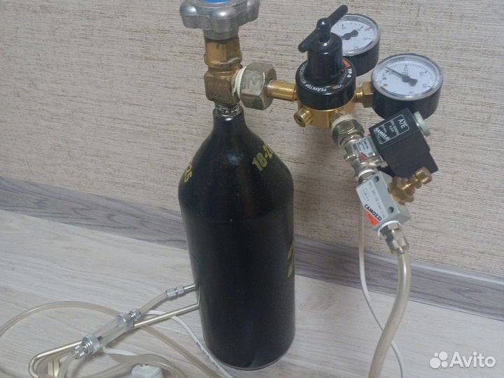 Баллон углекислотный 2лв аквариум 