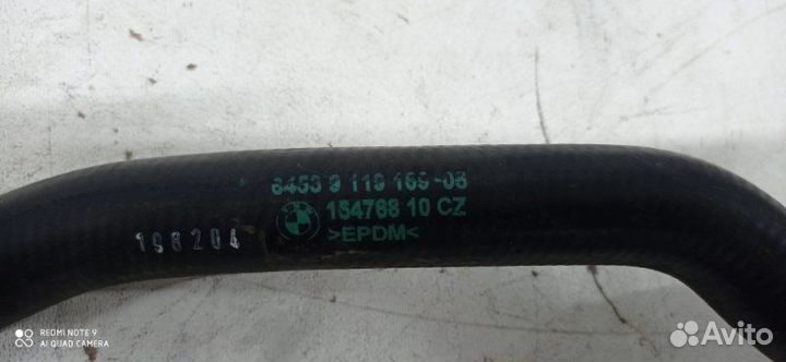 Патрубок отопителя Bmw 5-Series F10 N20B20 2014