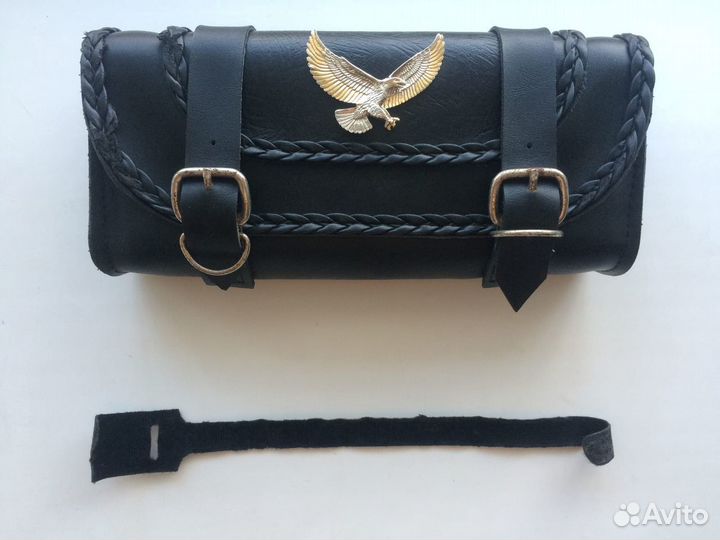 Мотосумка кофр на переднюю вилку мото