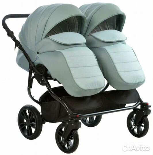 Коляска для двойни 2 в 1 indigo duo