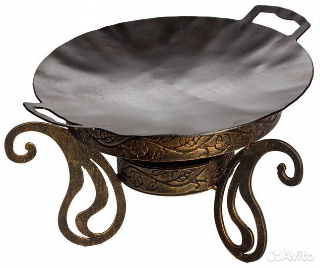 Садж из вороненой стали 50 см