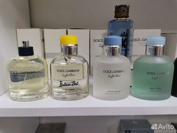 Тестеры Dolce&Gabbana для мужчин