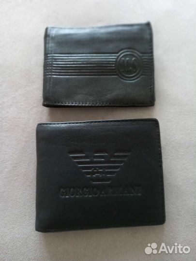 Кошелек мужской кожаный