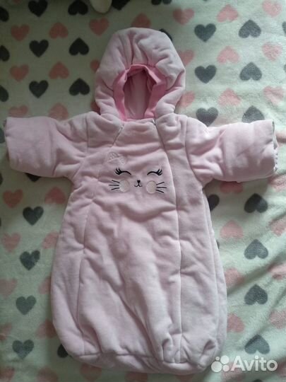 Детский комбинезон-конверт