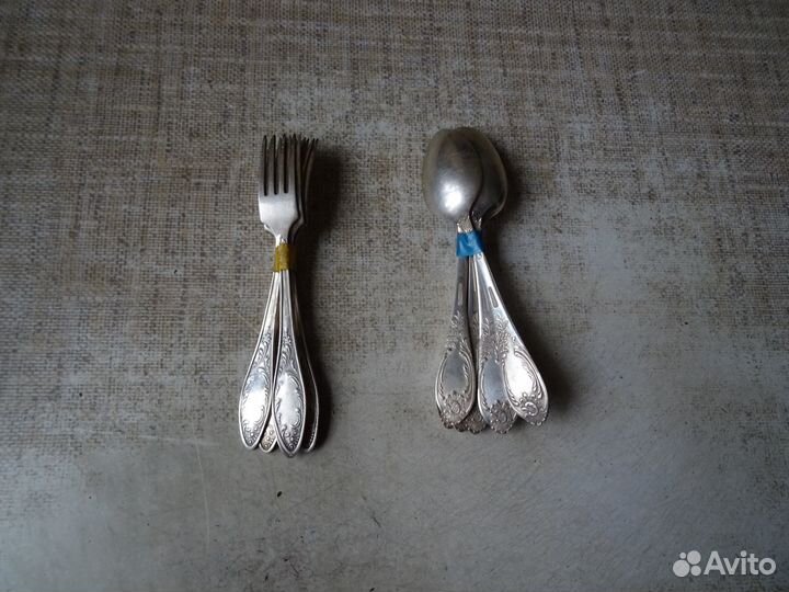 Мельхиоровые ложки СССР