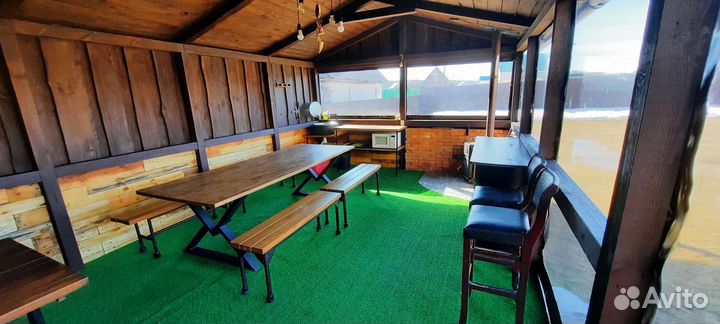 Аренда теплой беседки