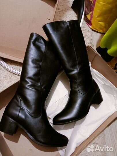 Сапоги женские зимние натуральная кожа