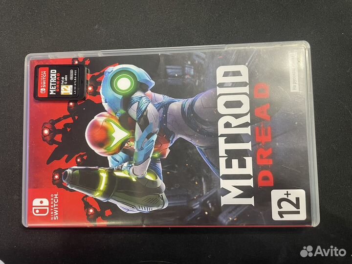 Картридж с игрой metroid dread на nintendo switch