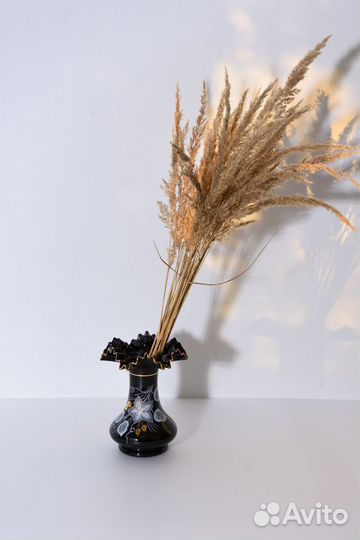 Винтаж Ваза bohemia Crystalex Чешская Кобальт