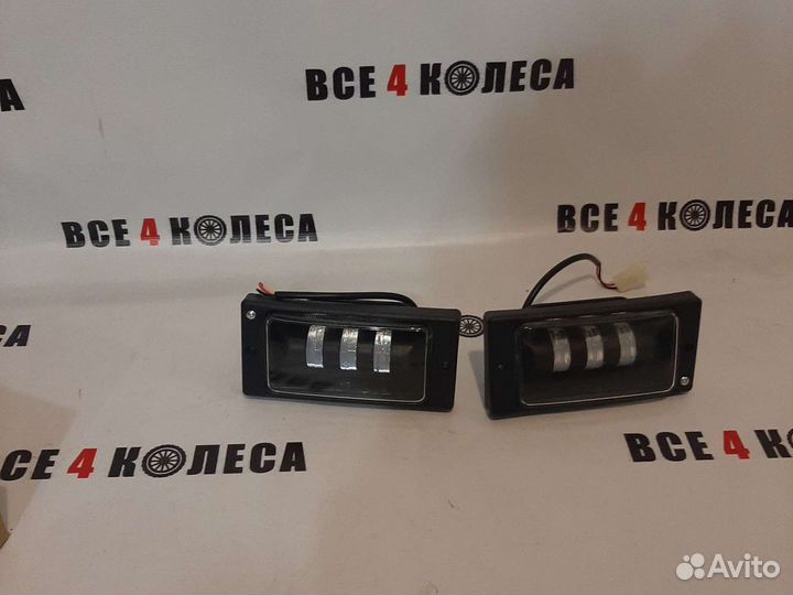 Диодные противотуманные фары Ваз 2110, 2115