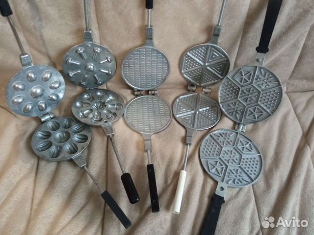 Орешница вафельница, грибочница, печеньица СССР