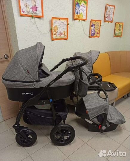 Коляска verdi sonic plus 3 в 1