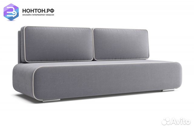 Диван еврокнижка Нео серый