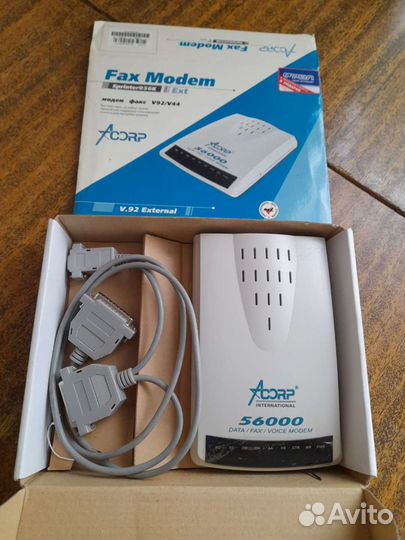 Модем факс V92/V44