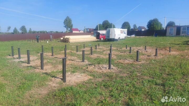 Винтовые сваи под ключ