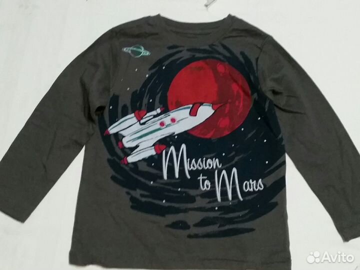 Лонгслив vertbaudet,Gap 4T