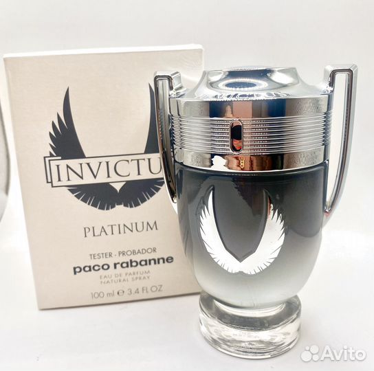 Paco rabanne Invictus Platinum 100 ml тестер