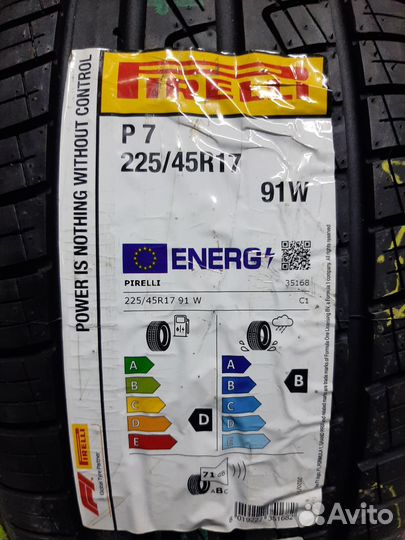 Pirelli P7 225/45 R17 91W