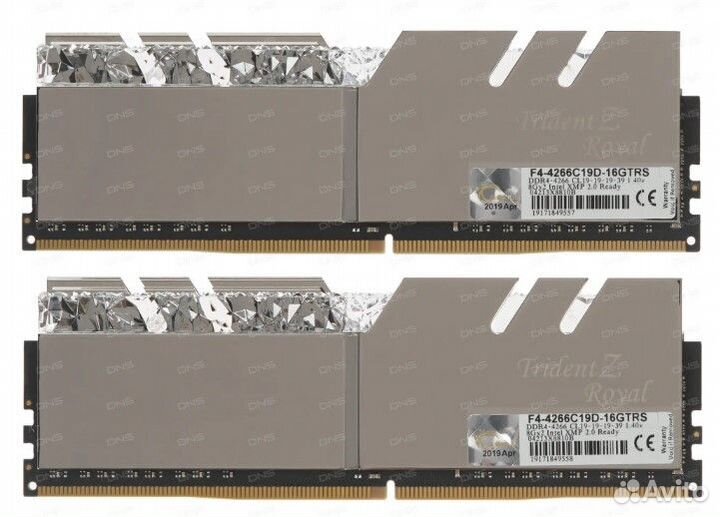 G.Skill Trident Z Royal 4266mhz 19-19-19-39