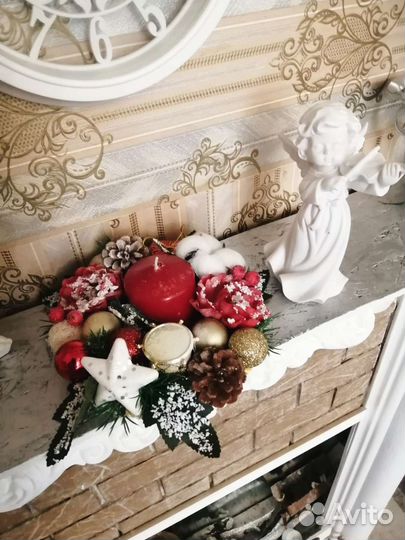 Новогодние подсвечники