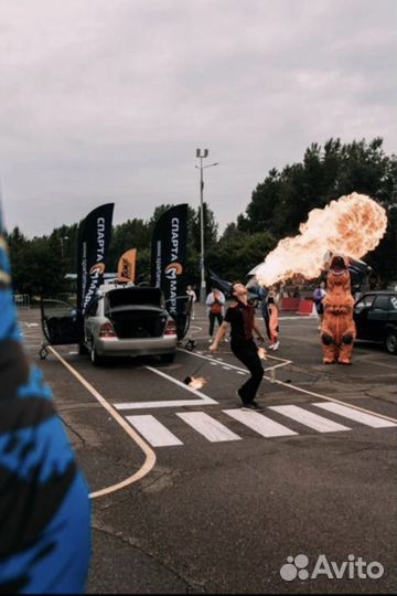 Фаер шоу, пиротехника-салюты