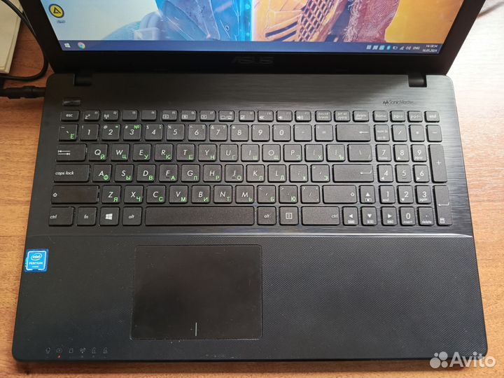 Ноутбук asus 4 ядра 4гб ssd 120gb