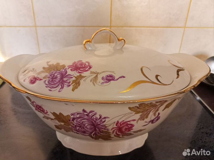 Столовый сервиз фарфор СССР
