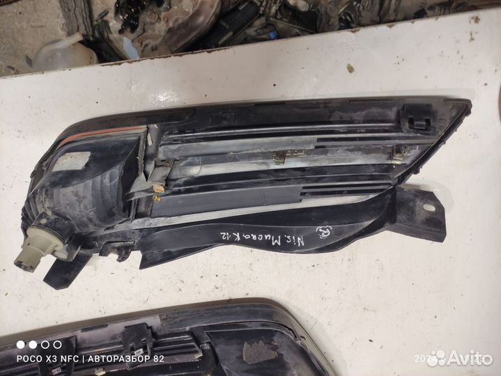 Решетка радиатора для Nissan Micra K12