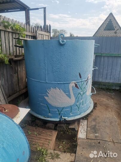 Бак металлический