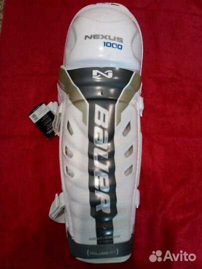 Щитки хоккейные bauer 1000 (читайте текст)