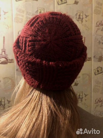 Шапки женские демисезонные. Размер 58