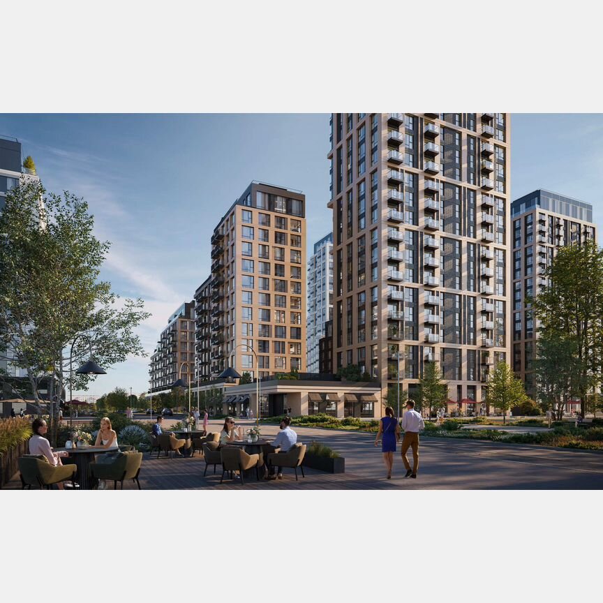 2-к. квартира, 90,1 м², 17/19 эт.