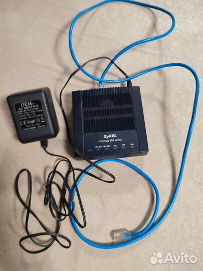 Модем Zyxel adsl2+ p-660ru ee