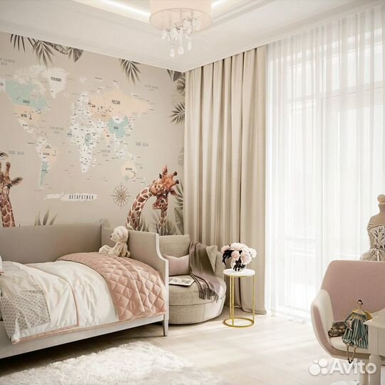 Детские фотообои 