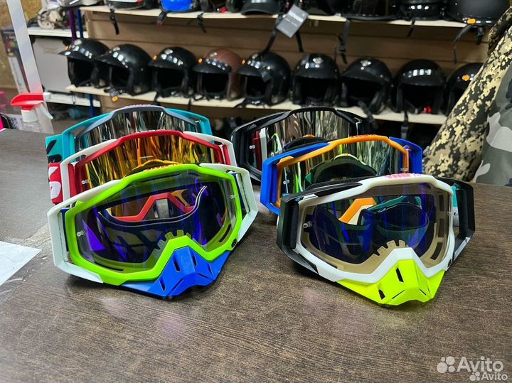 Маска очки для мото на питбайк эндуро