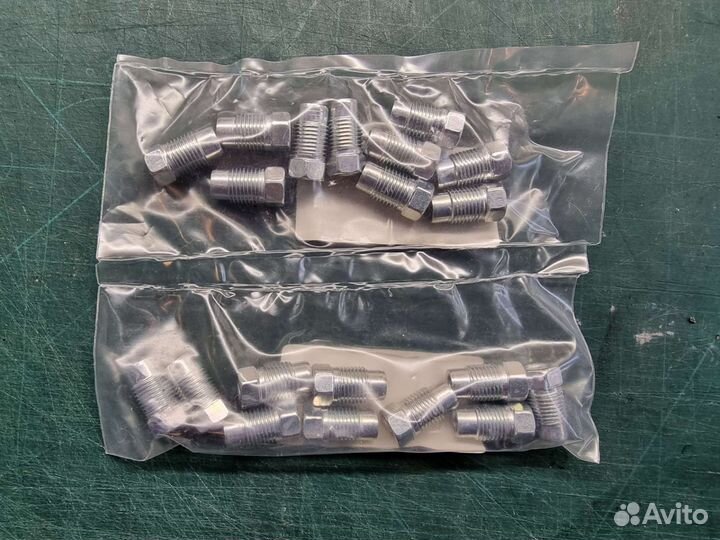 Штуцер тормозной трубки м10*1 (20 шт)
