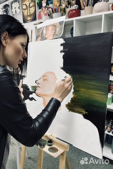 Портреты, картины в любом стиле маслом на заказ