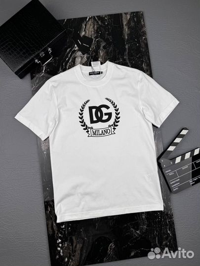 Футболка Dolce Gabbana черная и белая